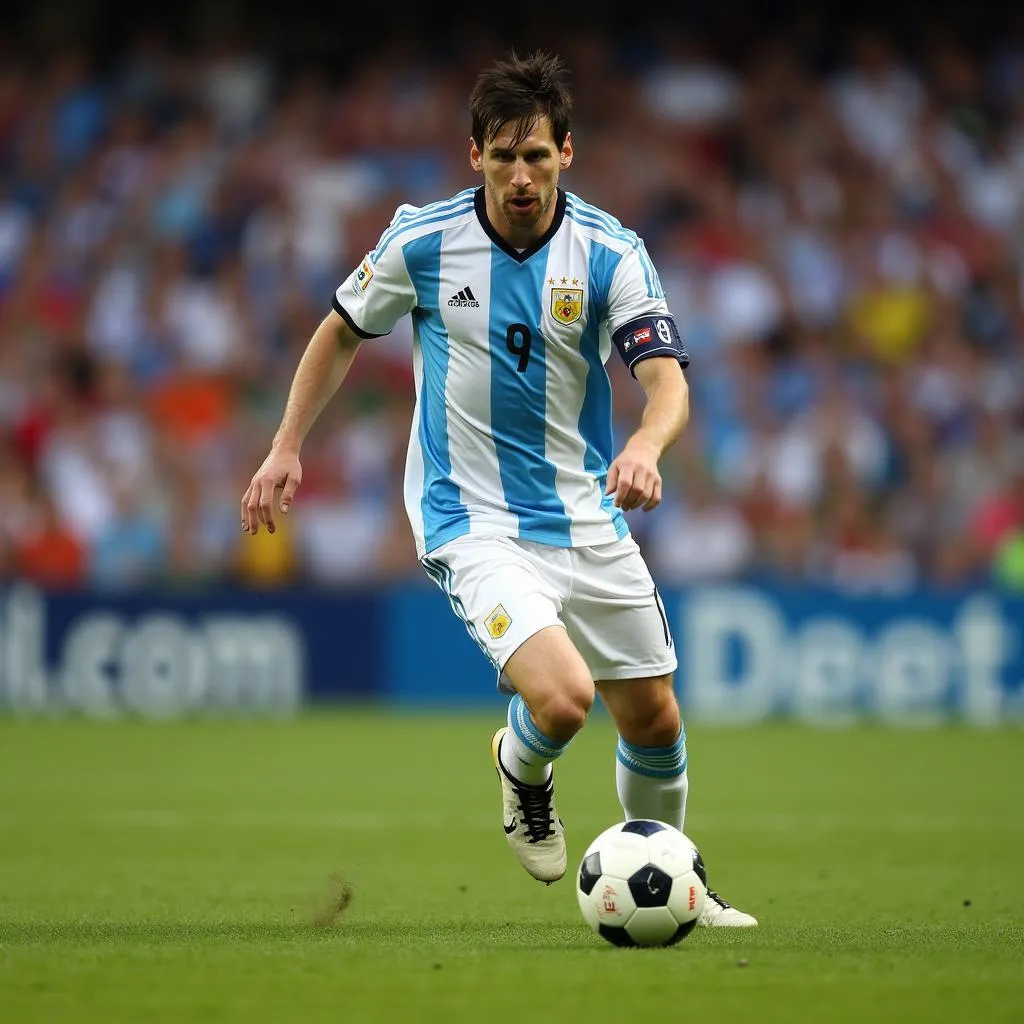 Messi tỏa sáng tại World Cup 2010