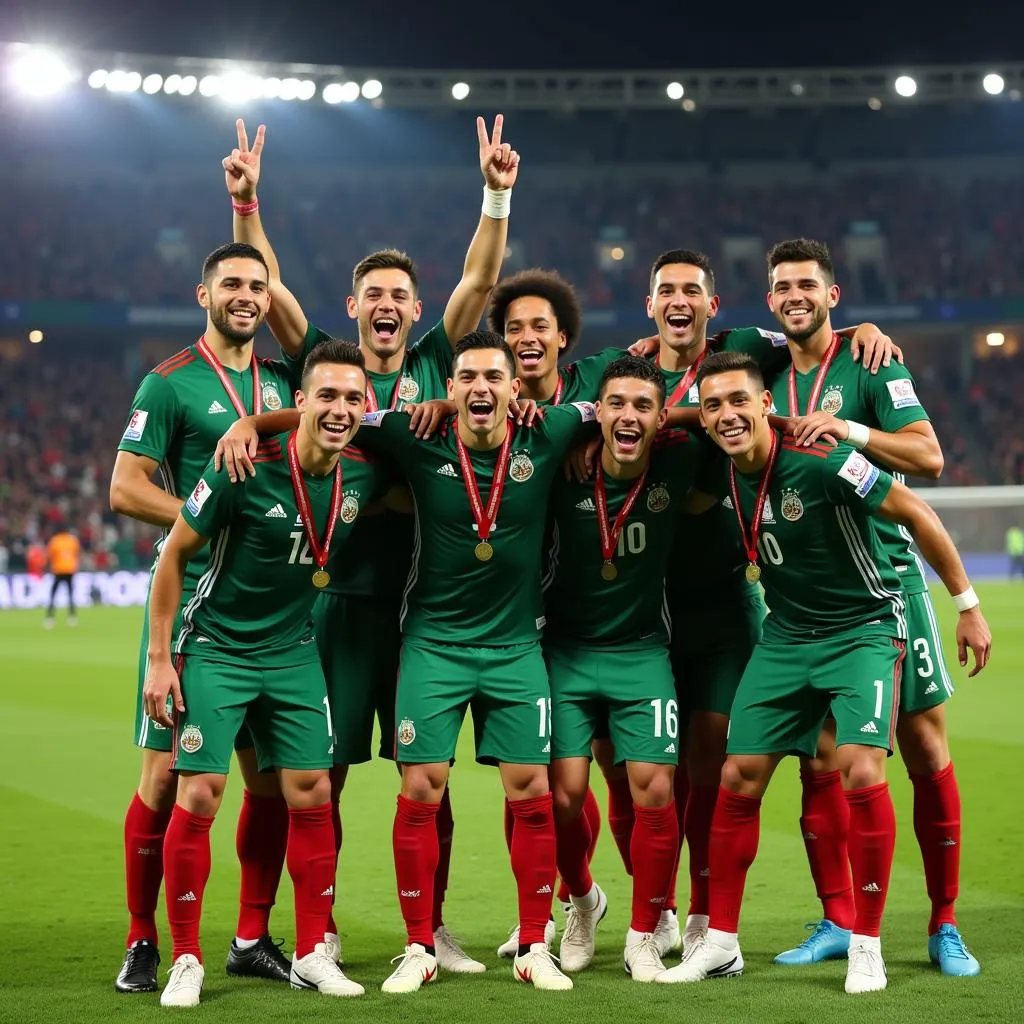 Mexico Chức Vô Địch Gold Cup