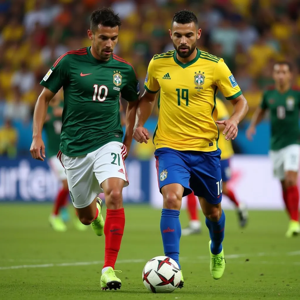 Mexico Đối Đầu Với Brazil Tại World Cup