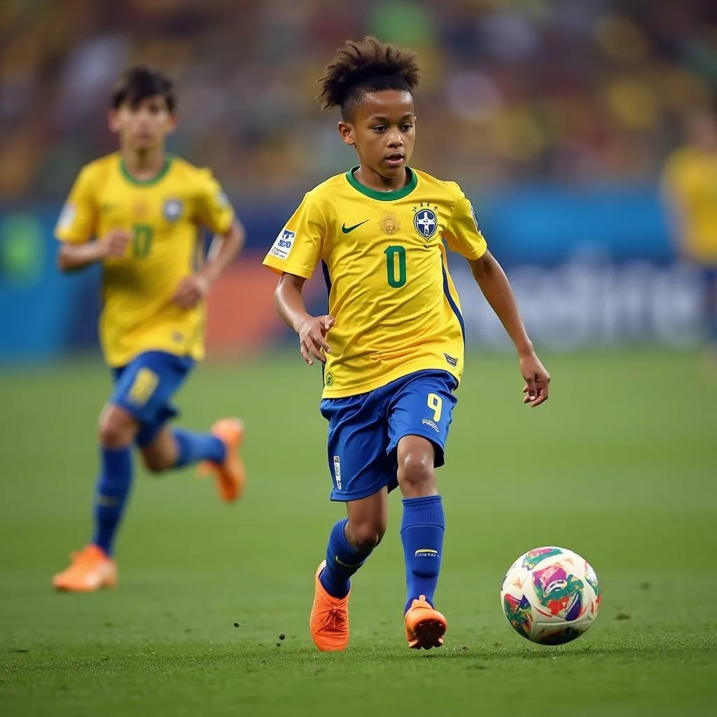 Neymar at FIFA U-17 World Cup