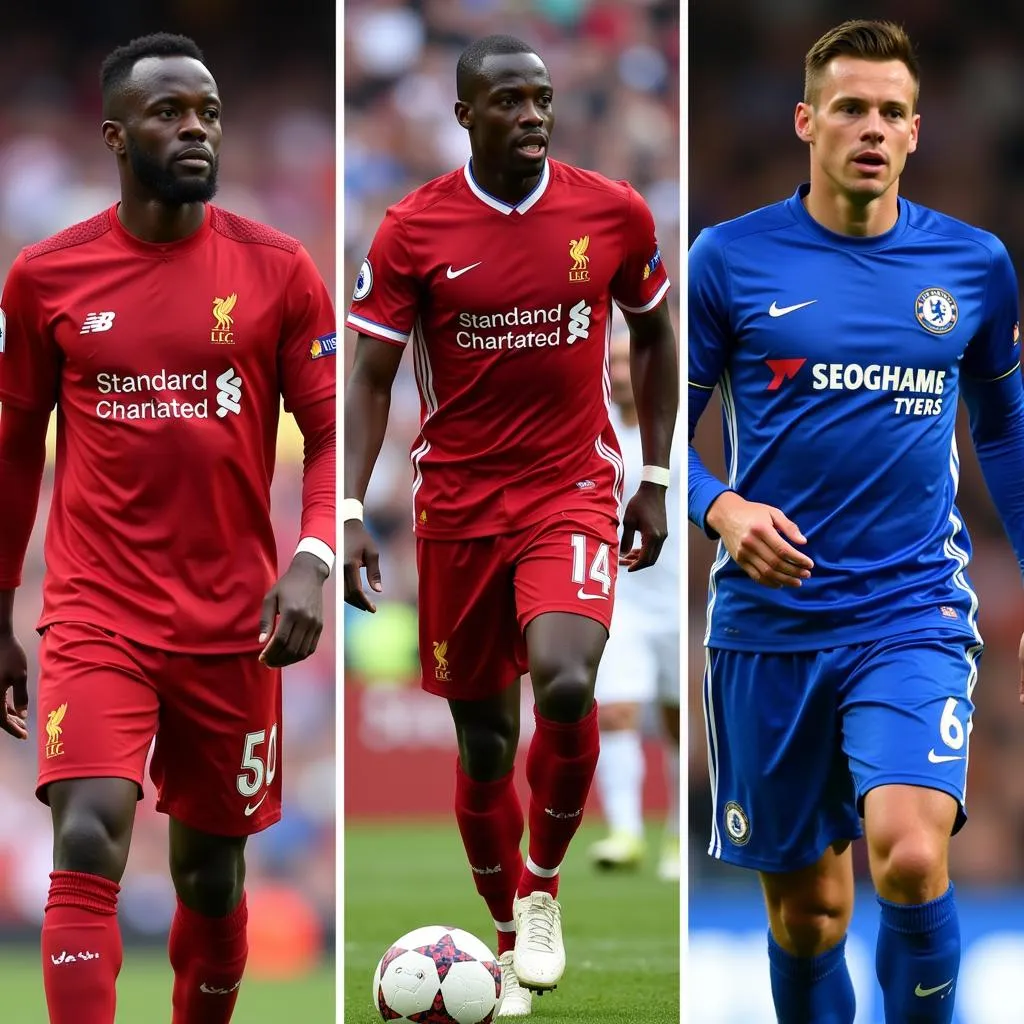 Ngôi sao hai đội Liverpool và Chelsea