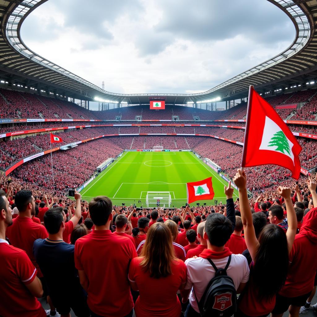 Người Hâm Mộ Lebanon Asian Cup