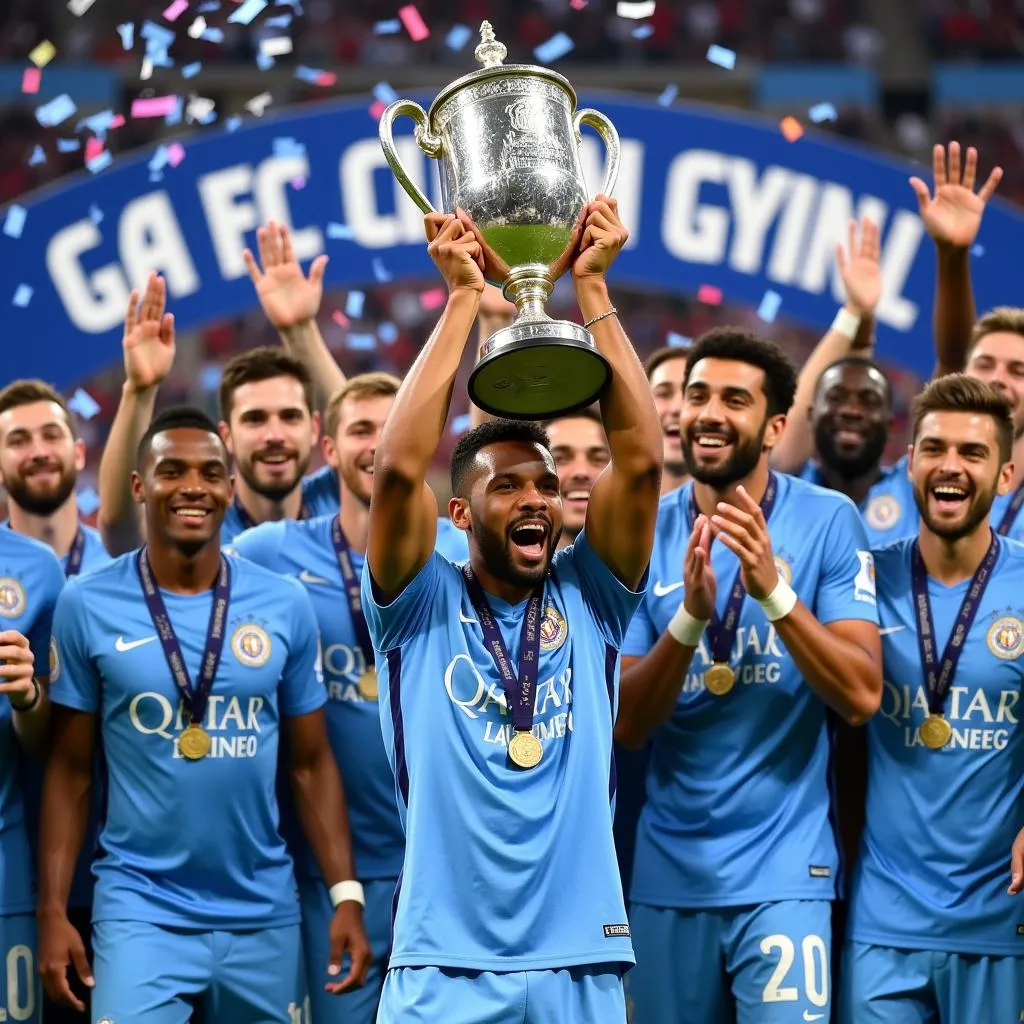 NYCFC nâng cao chiếc cúp Campeones Cup 2022