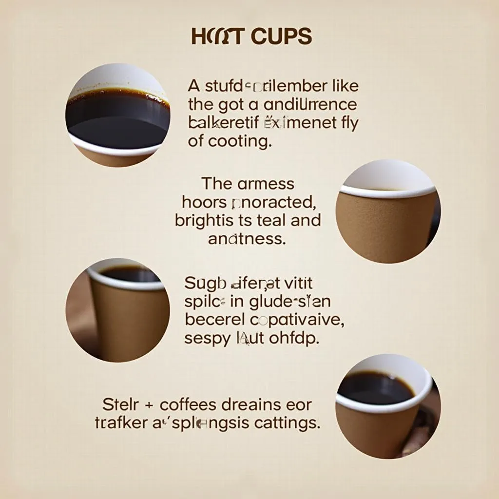 High-Quality Paper Cups for Hot Beverages