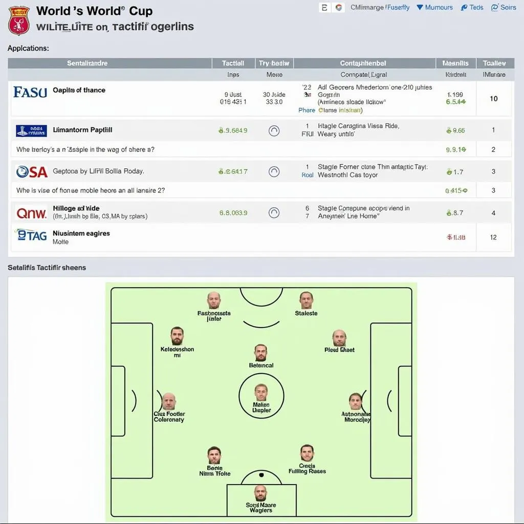 World Cup Match Analysis