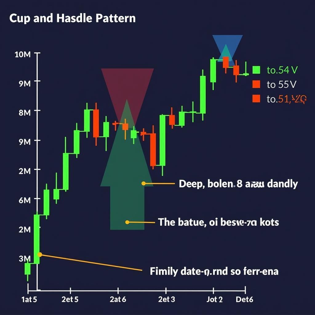 Phân tích mô hình cup and handle trên biểu đồ giá cổ phiếu