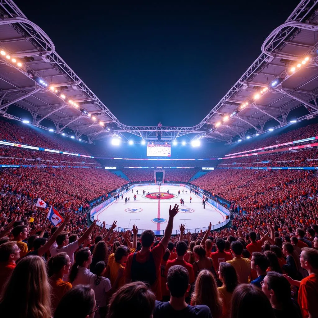 Polina Gagarina's World Cup performance audience