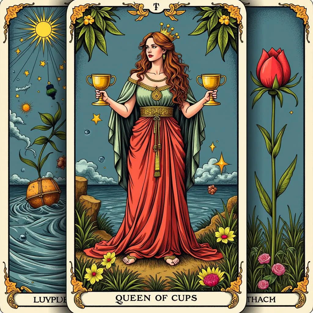 Queen of Cups Reversed Emotions