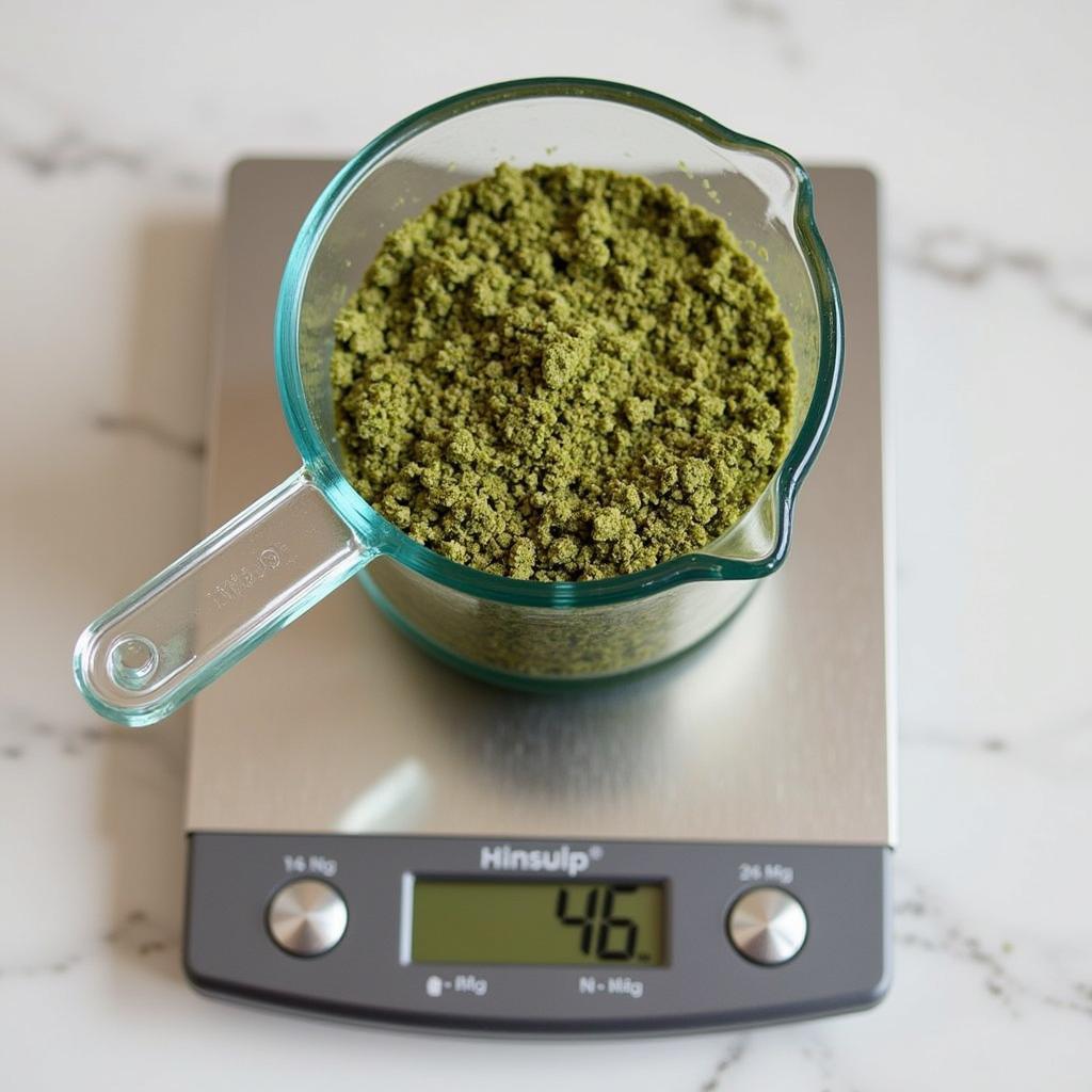 Converting two cups of dried basil to grams