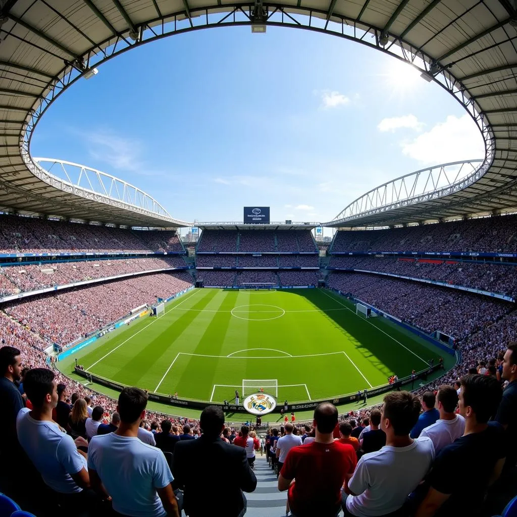 Sân vận động Santiago Bernabéu, sân nhà của Real Madrid