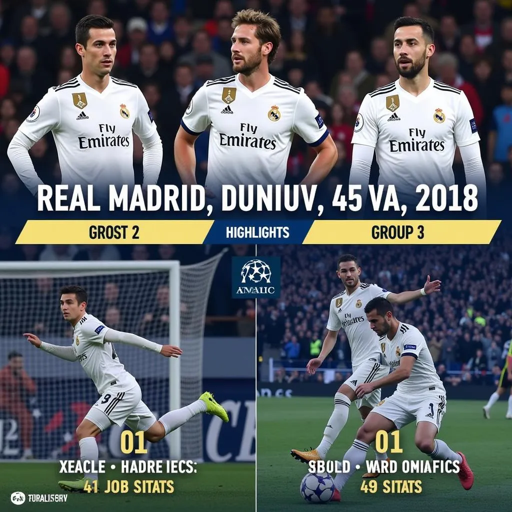 Real Madrid vòng bảng Cup C1 2018