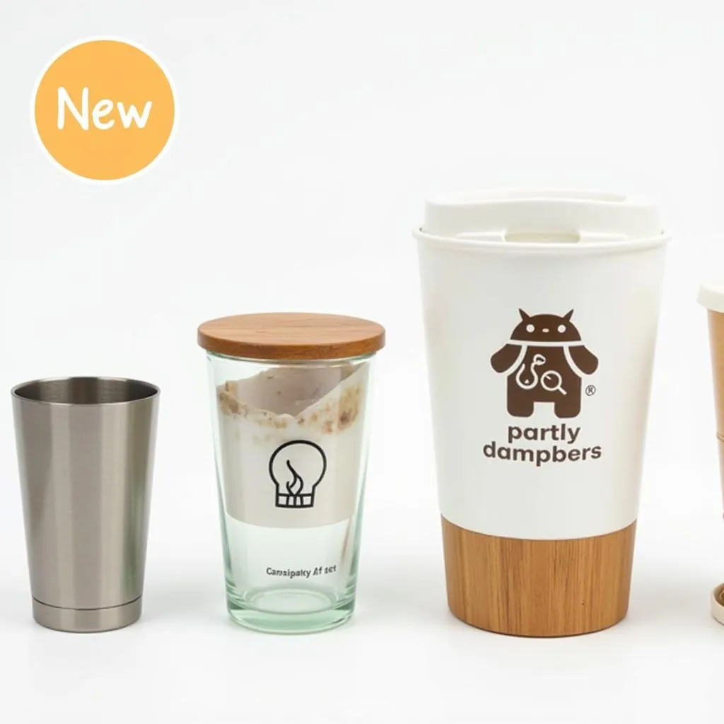 Reusable Cups in Different Materials