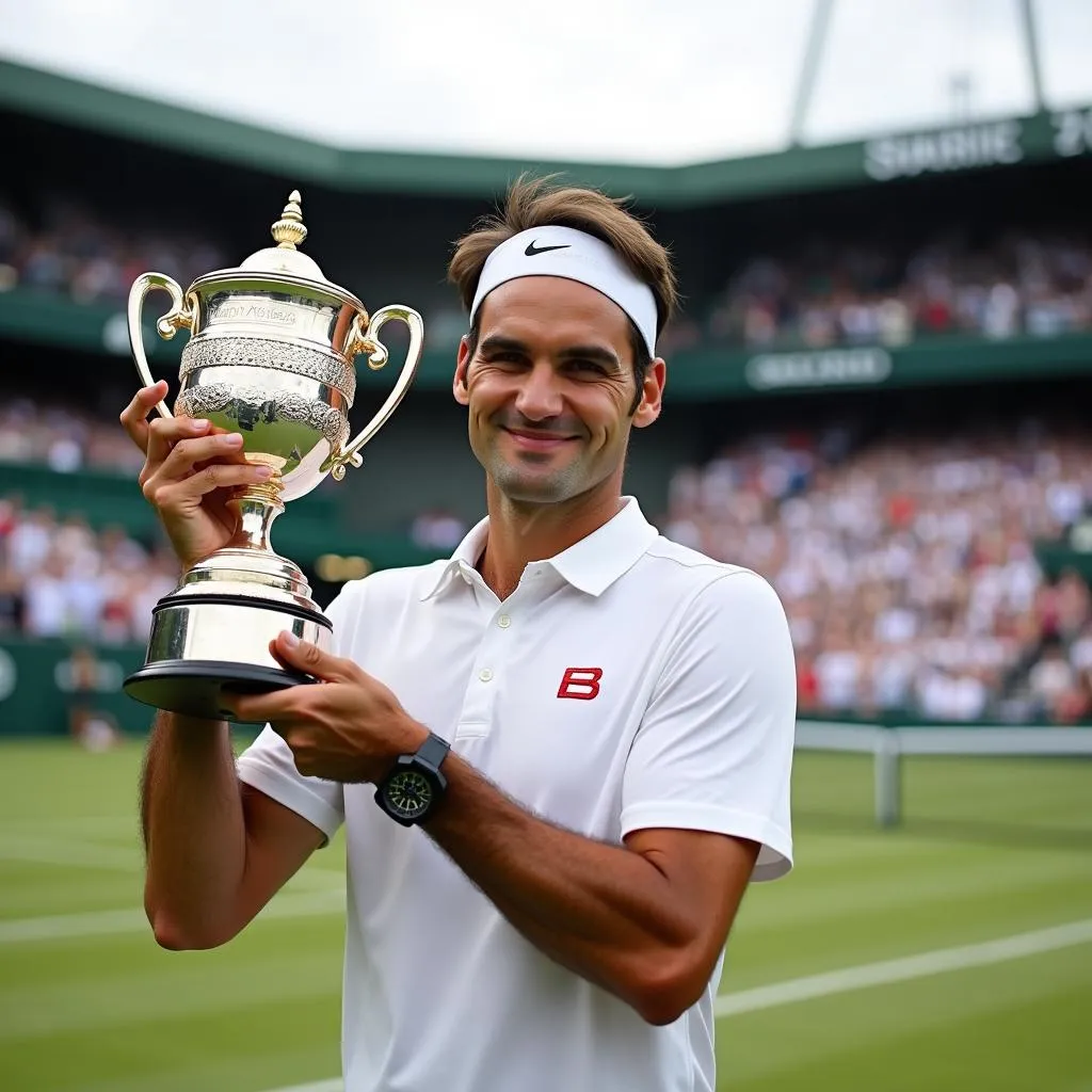 Roger Federer vô địch Mercedes Cup