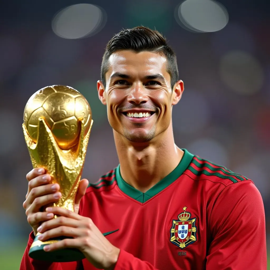 Ronaldo nhận Quả bóng vàng World Cup