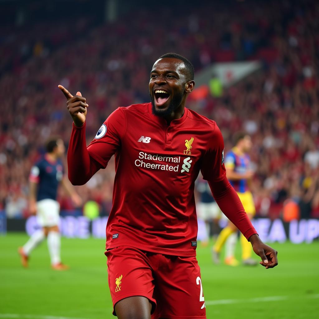 Sadio Mané ghi bàn tại UEFA Super Cup 2019