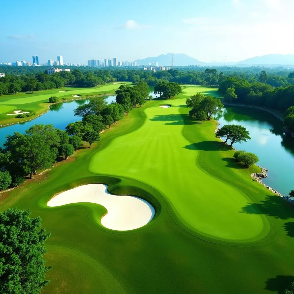 Sân Golf TPHCM - Thử Thách Kỹ Thuật