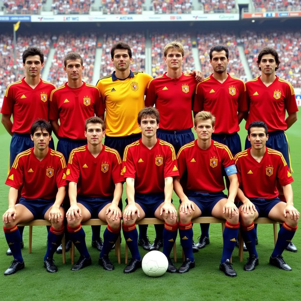 Spain national team 1998 World Cup squad