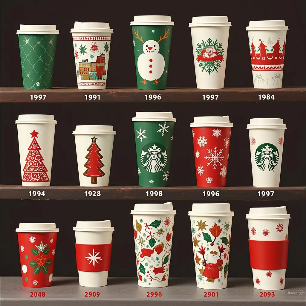 Starbucks Holiday Cups