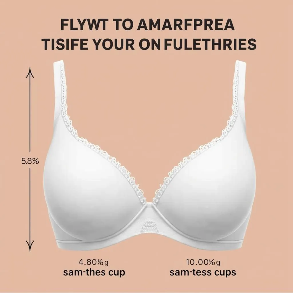 Smooth and seamless fit of a t-shirt bra for large cup sizes