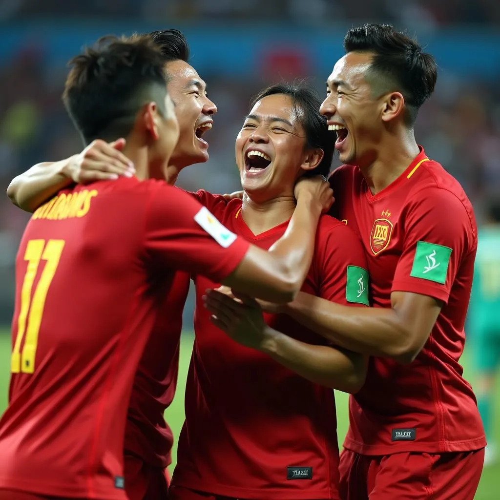 Việt Nam đánh bại Jordan tại Asian Cup 2019