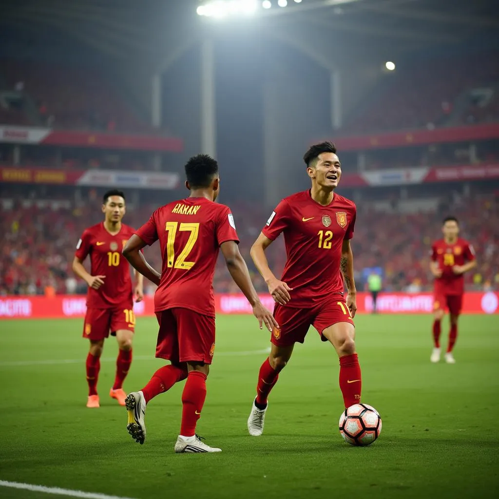 Tuyển Việt Nam thi đấu tại vòng loại World Cup 2022