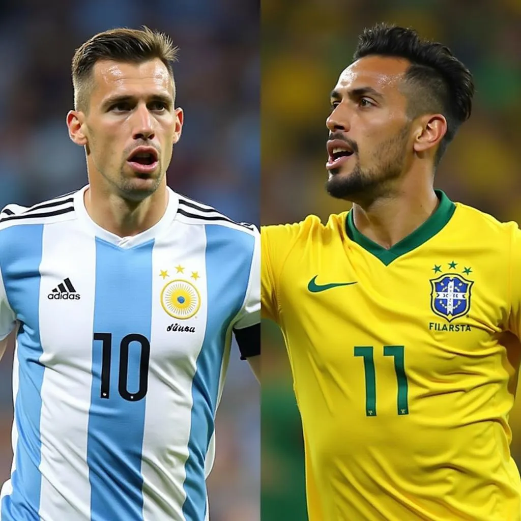 Vòng loại World Cup 2022 Nam Mỹ: Argentina và Brazil