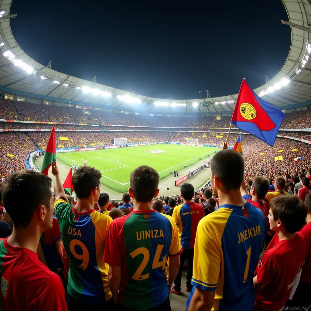 Fans Sporting Vibrant Body Paint at the 2006 World Cup