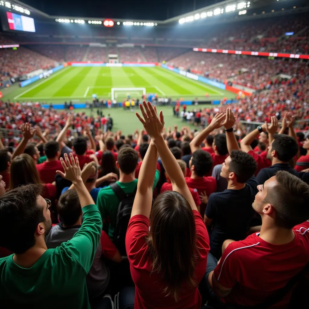 The passionate fans of the World Cup 2018: a testament to the global appeal of the sport