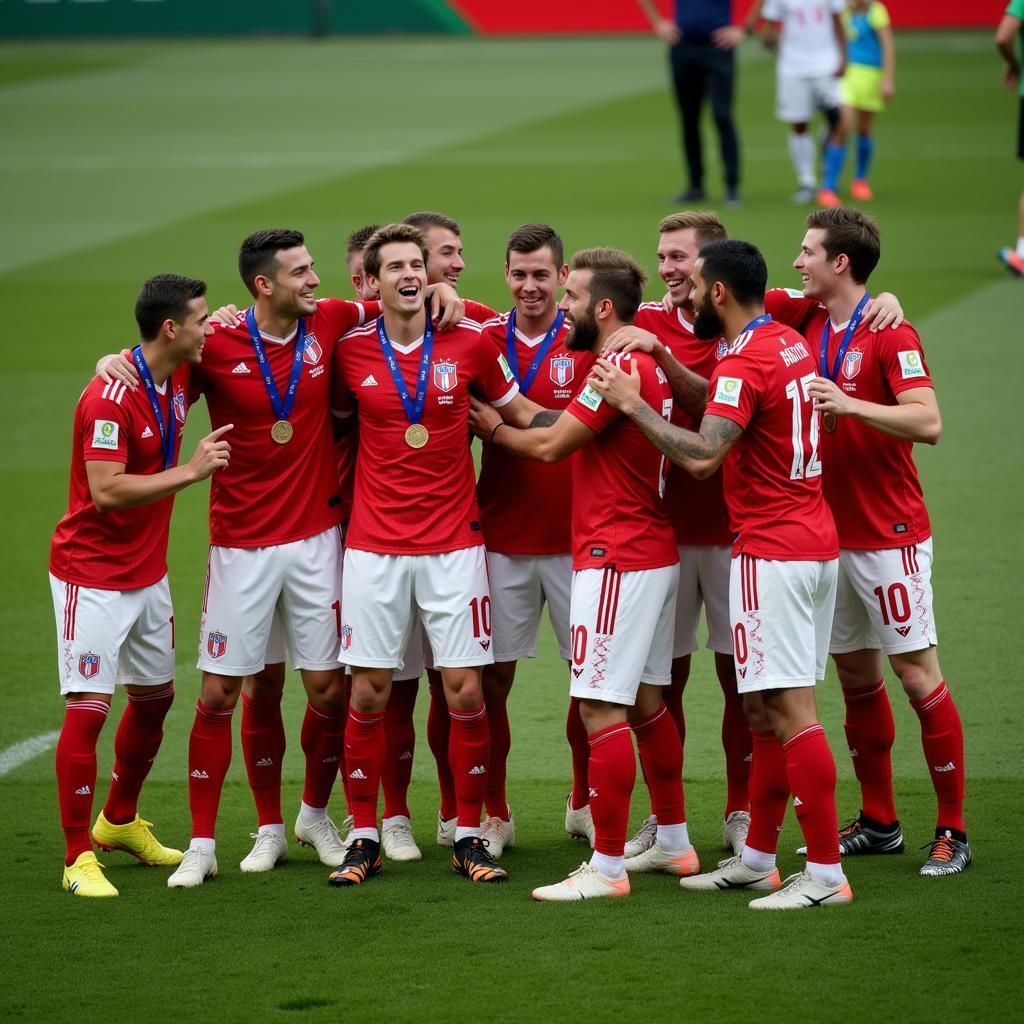 World Cup 2019 Celebration Scene