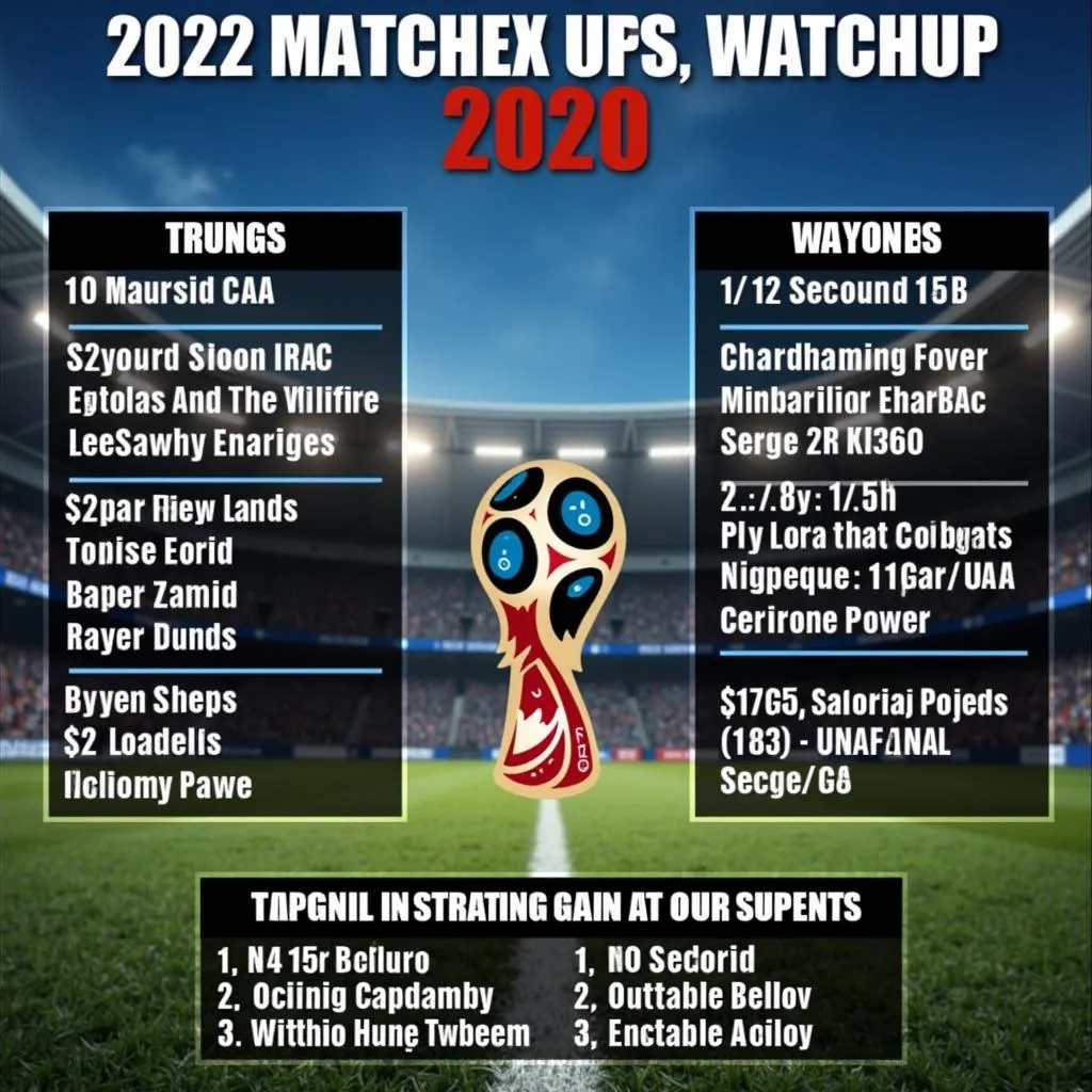 Xem Trực Tiếp World Cup 2022 - Hướng Dẫn Chi Tiết