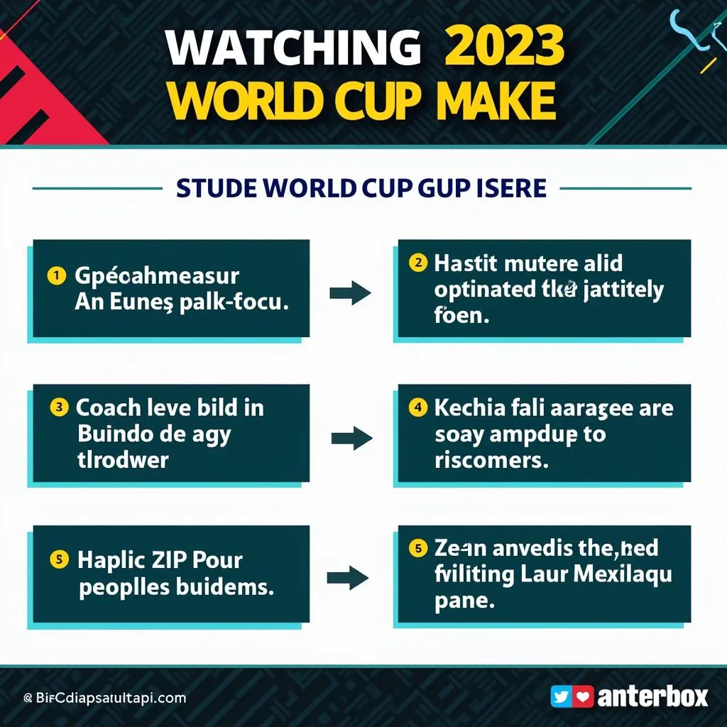 Cách xem World Cup 2023 trực tiếp: Hướng dẫn chi tiết