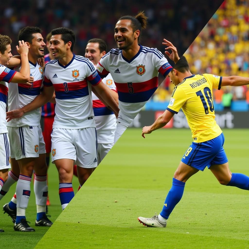 Costa Rica and Colombia Success 2014 World Cup