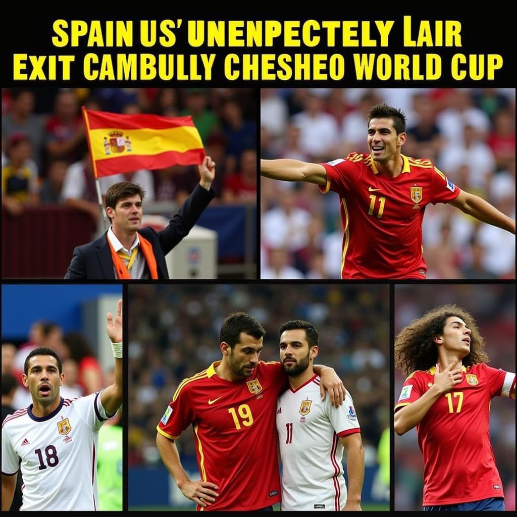 Spain's Early Exit 2014 World Cup