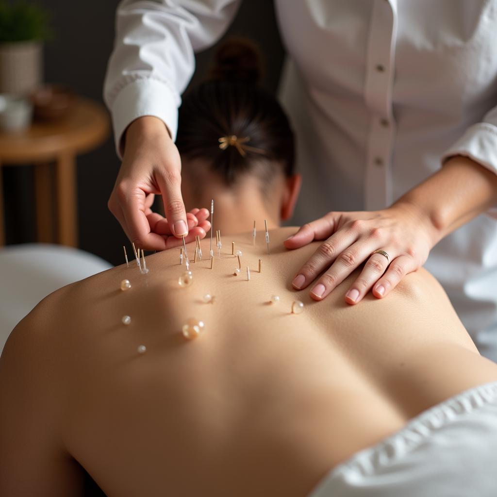 Acupuncture Cupping Therapy for Back Pain