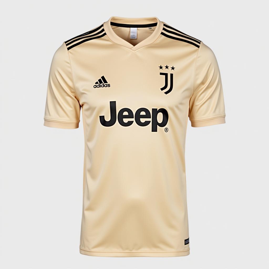 Áo Juventus sân khách 2019: Màu be sang trọng và lịch lãm