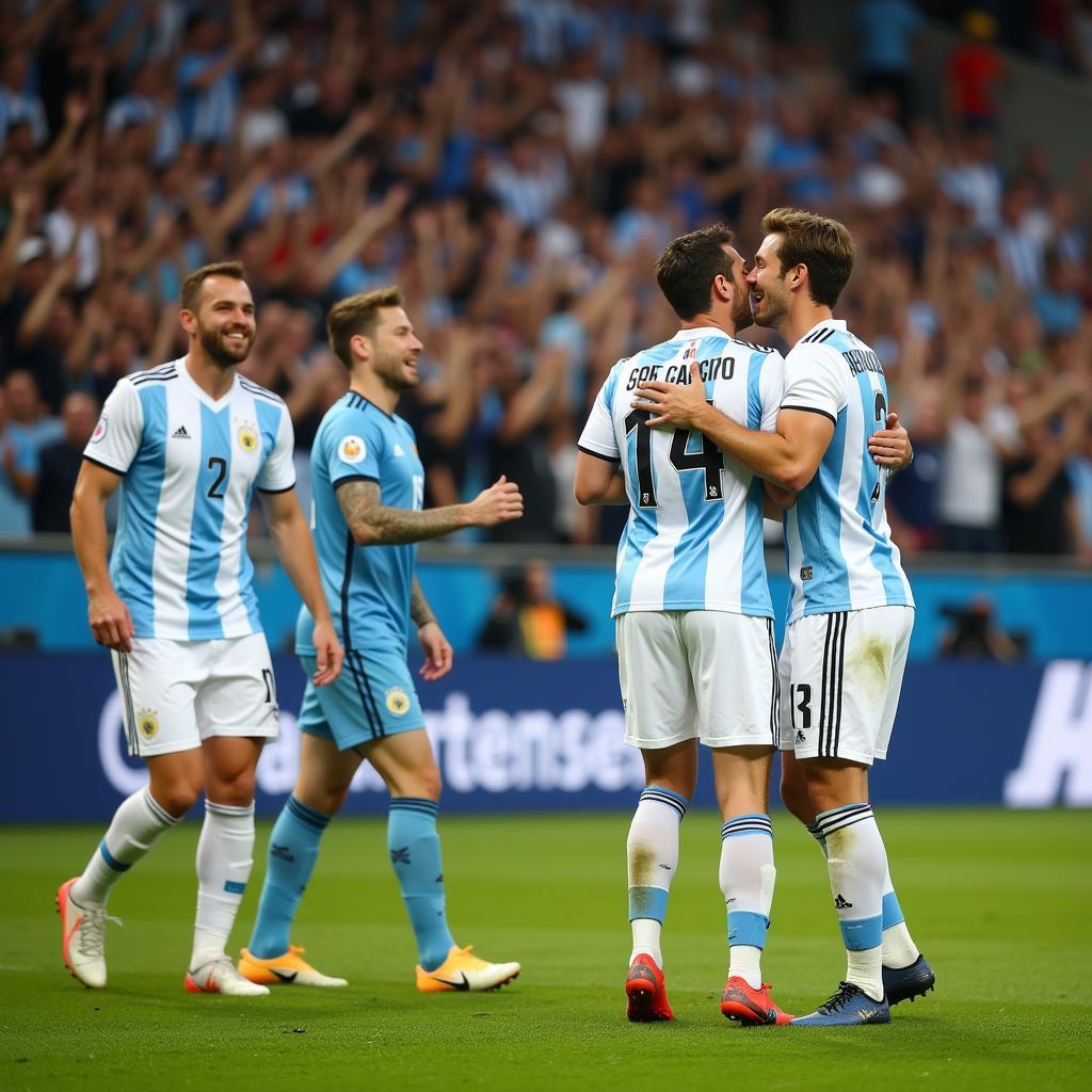 Argentina chốt vé World Cup 2018