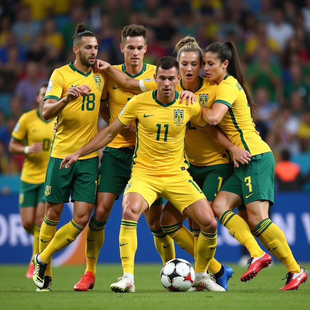 Australia tại vòng play off liên lục địa World Cup 2018