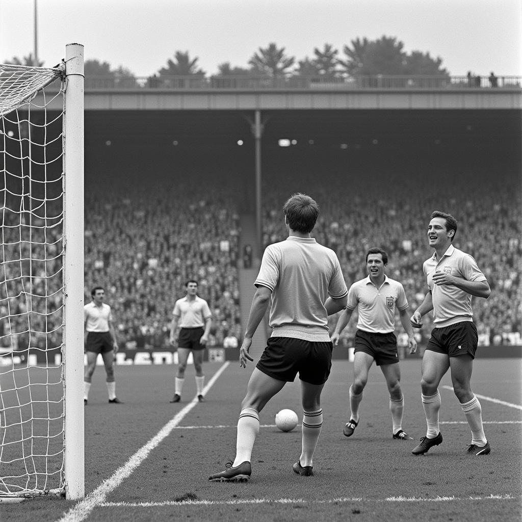 Bàn thắng gây tranh cãi của Geoff Hurst tại chung kết World Cup 1966