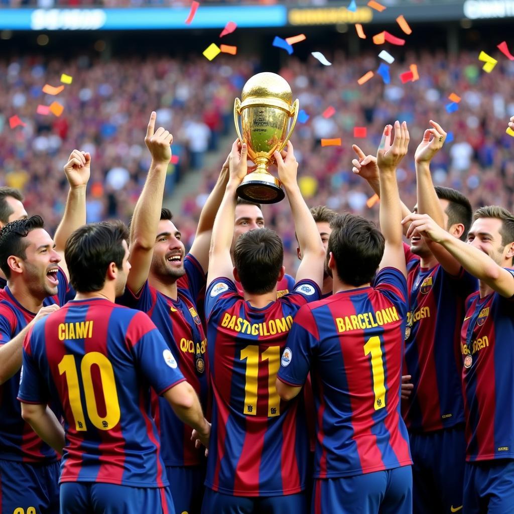 Barca Chiến Thắng FIFA Club World Cup 2009