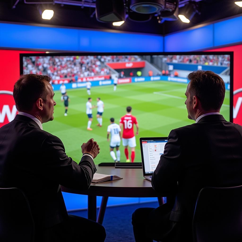 Bình luận viên VTV2 phân tích trận đấu World Cup