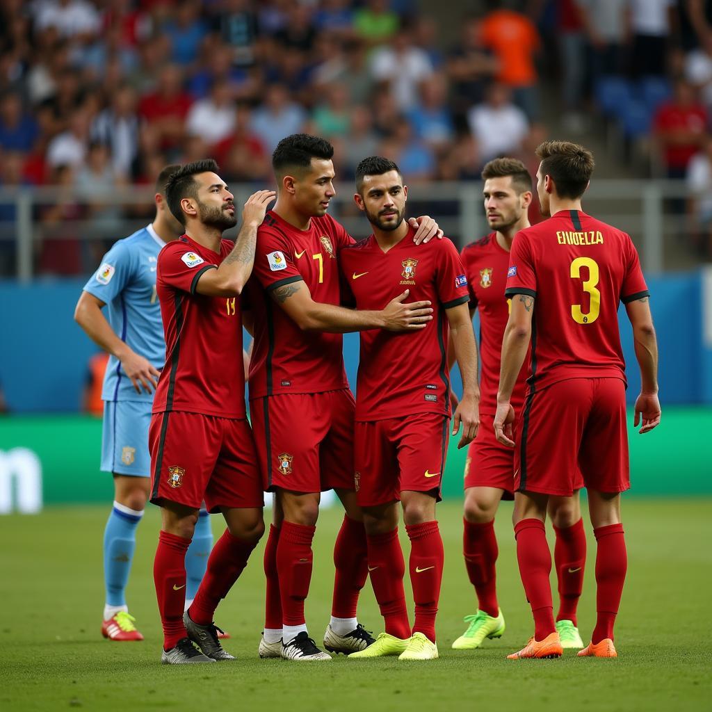 Bồ Đào Nha thua Uruguay World Cup 2018