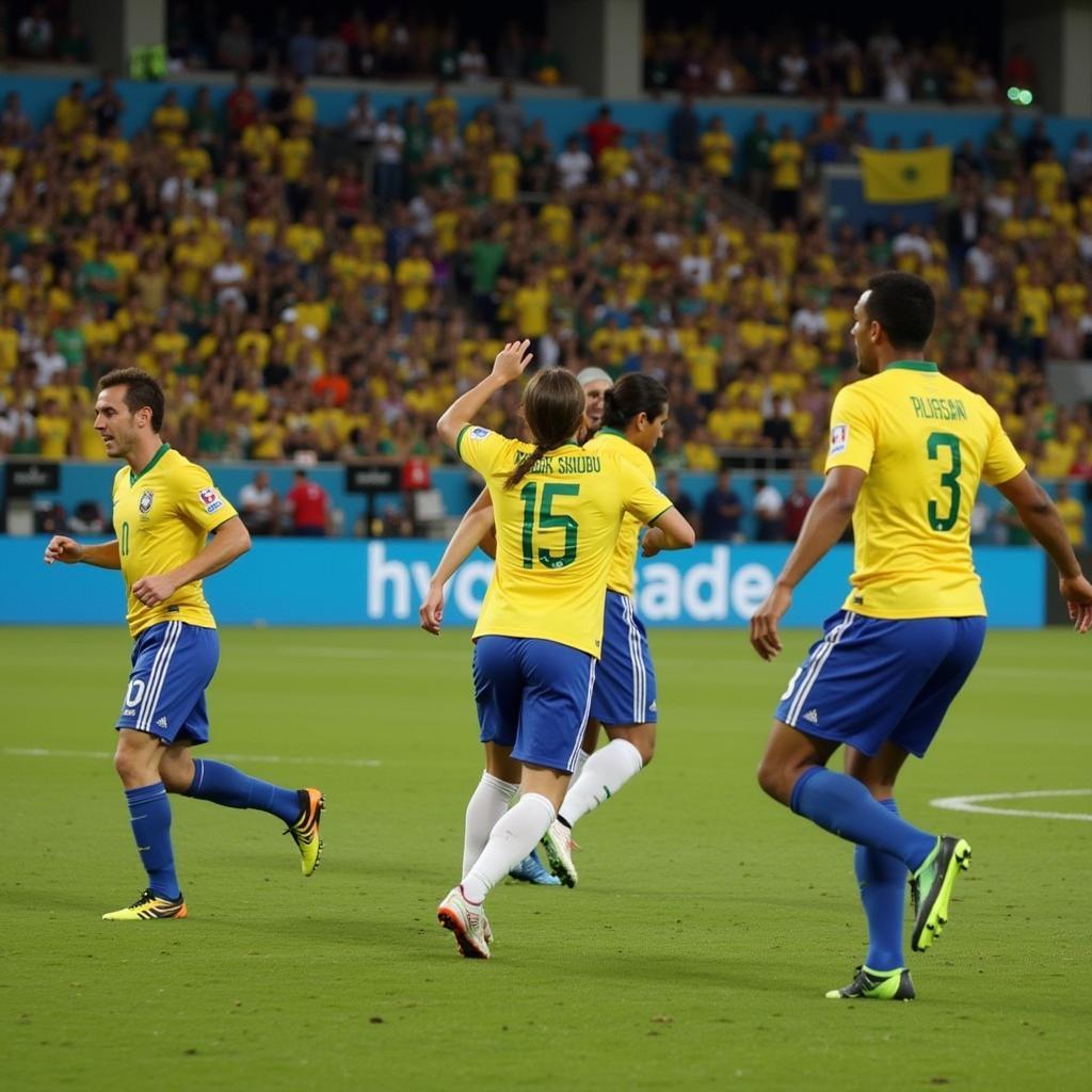 Brazil tại vòng bảng World Cup 2014