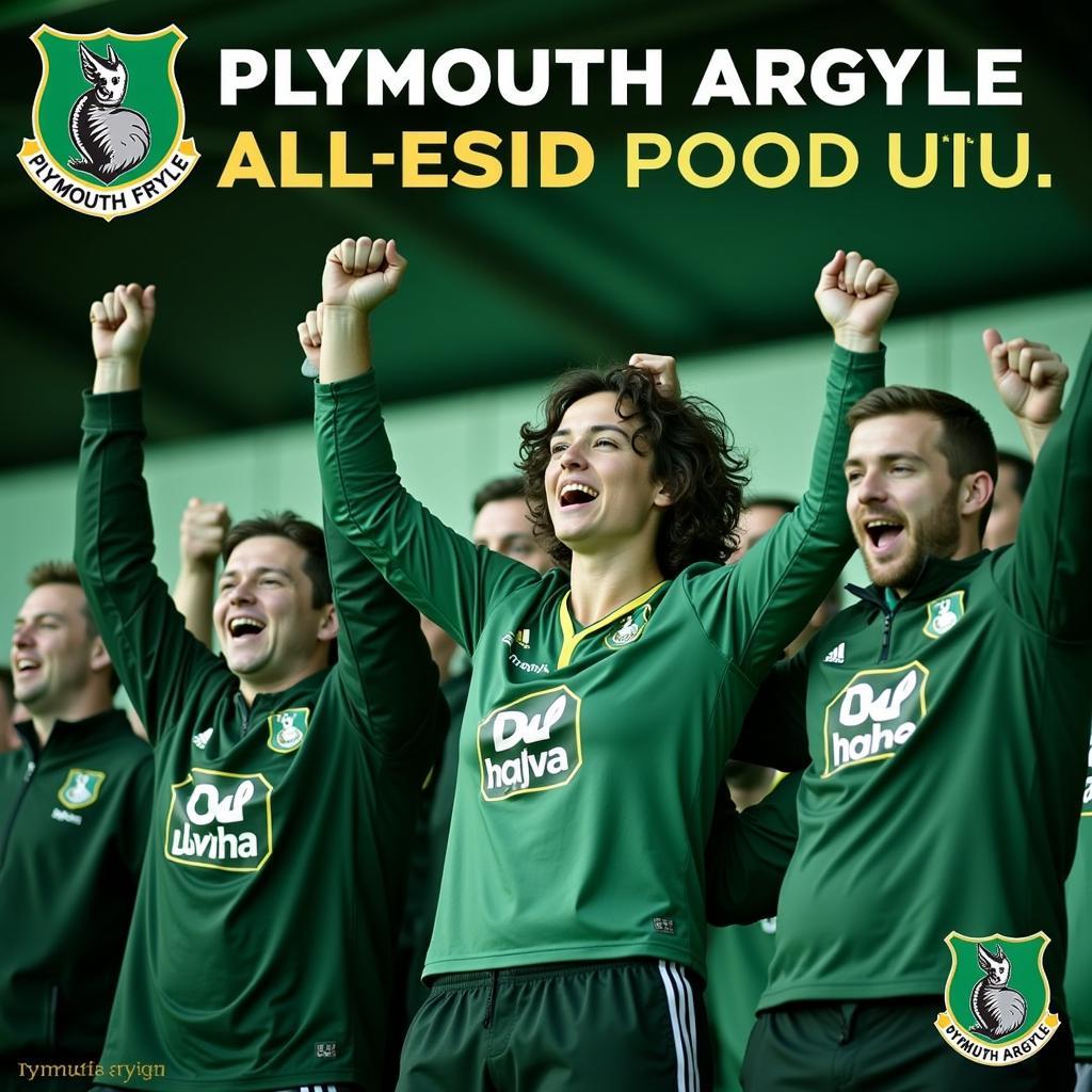 Hình ảnh cổ động viên Plymouth Argyle