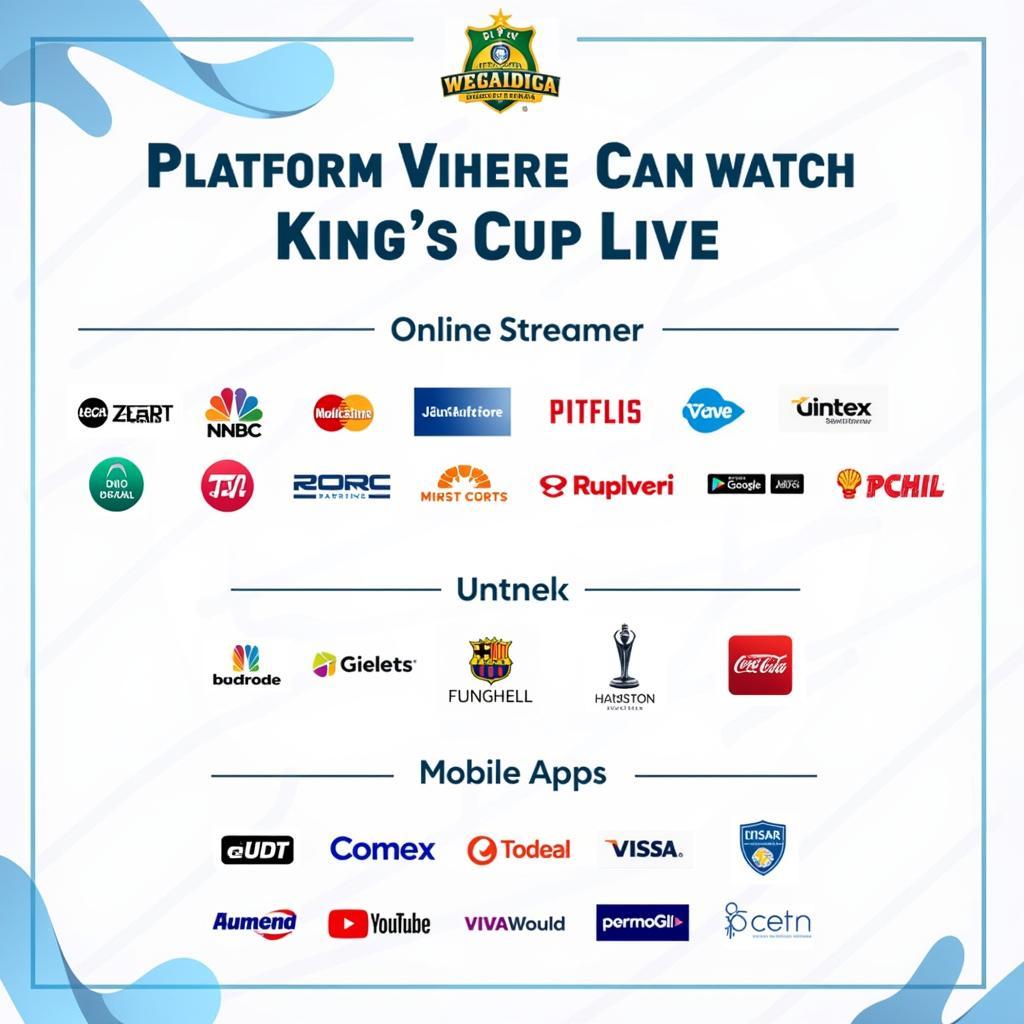 Các kênh phát sóng trực tiếp King's Cup