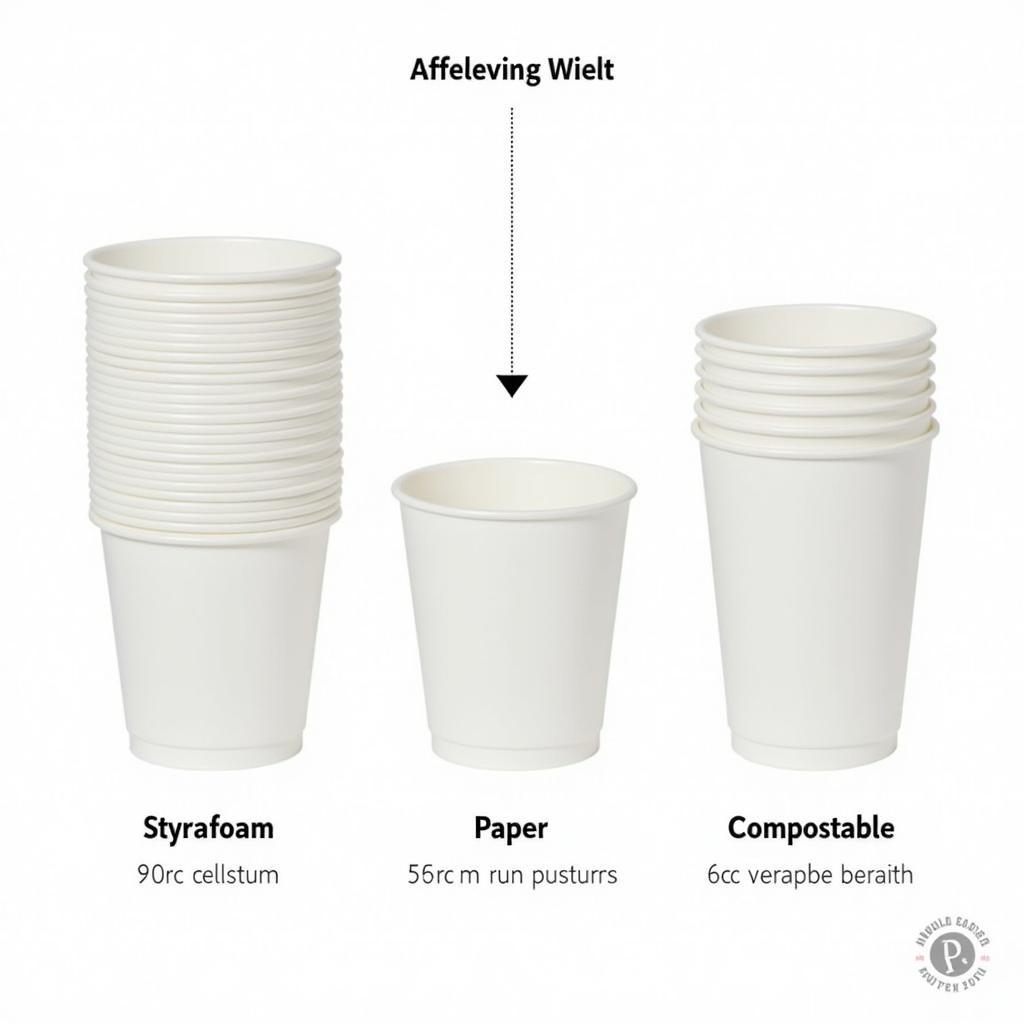 Various Types of Disposable Cups