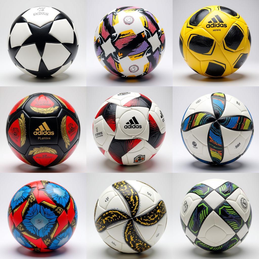 Các mẫu thiết kế Adidas World Cup ball độc đáo