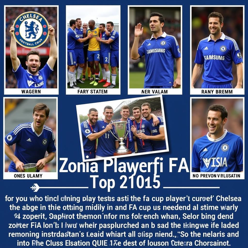 Chelsea FA Cup Iconic Players