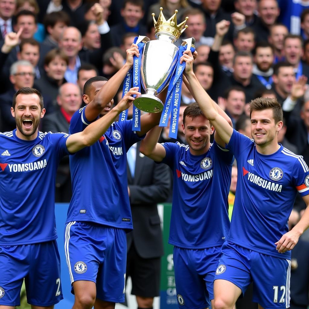 Chelsea vô địch Ngoại Hạng Anh 2015