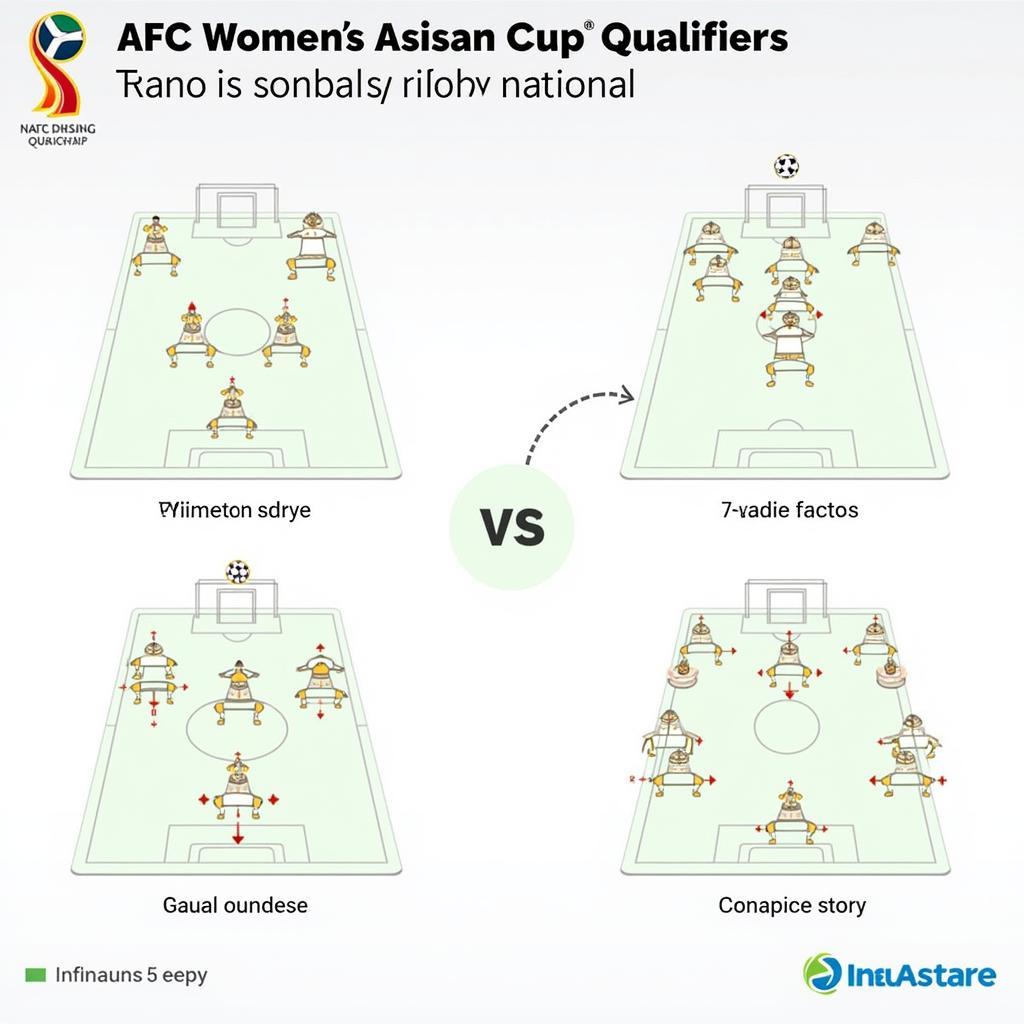 Chiến thuật tại AFC Women's Asian Cup Qualifiers: Bí kíp chiến thắng