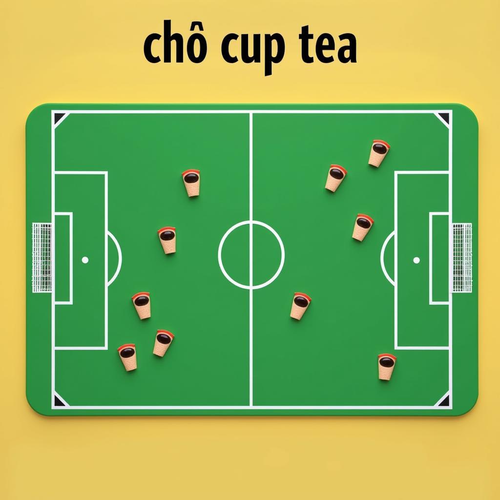 Chiến thuật bóng đá và chó cup tea